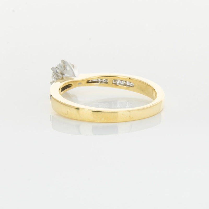 18ct Yellow Gold .50ct Diamond Avalon Ring-Ring-Walker & Hall