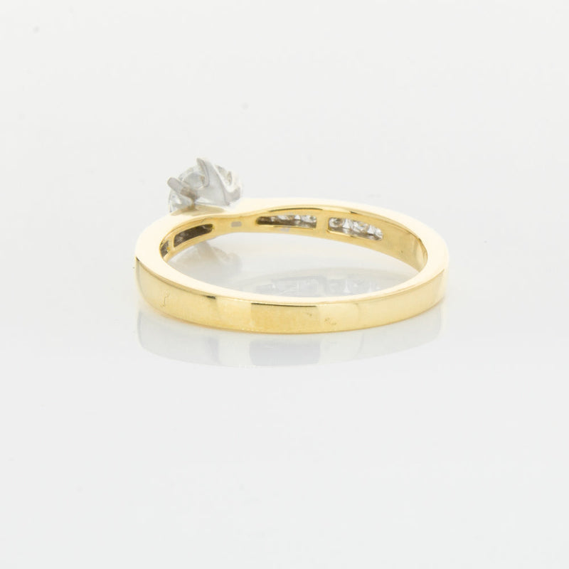 18ct Yellow Gold .50ct Diamond Avalon Ring-Ring-Walker & Hall