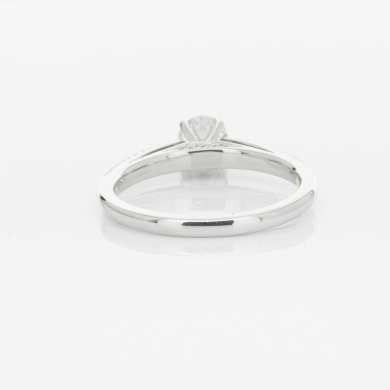 18ct White Gold .50ct Diamond Ring-Ring-Walker & Hall