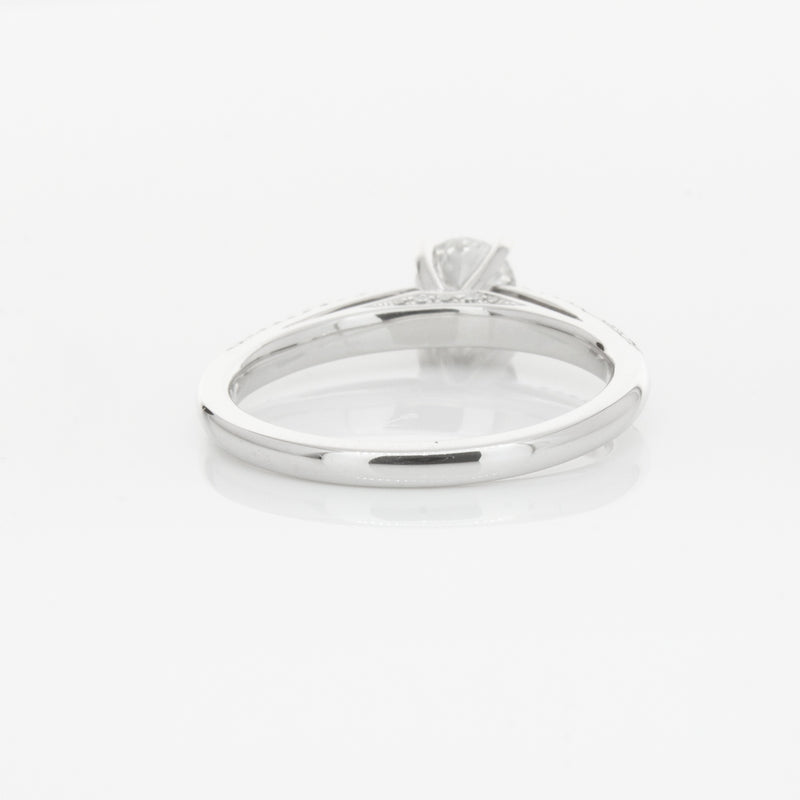 18ct White Gold .50ct Diamond Ring-Ring-Walker & Hall