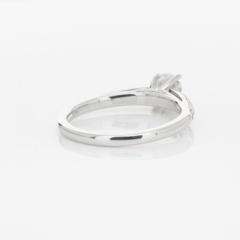 18ct White Gold .50ct Diamond Ring-Ring-Walker & Hall