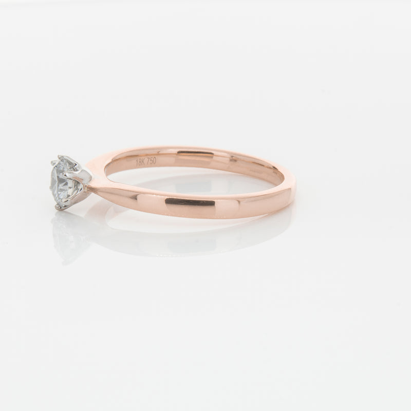 18ct Rose Gold .50ct Diamond Nova Ring-Ring-Walker & Hall