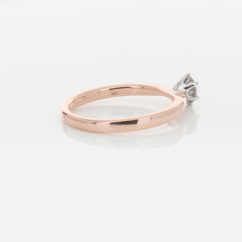 18ct Rose Gold .50ct Diamond Nova Ring-Ring-Walker & Hall