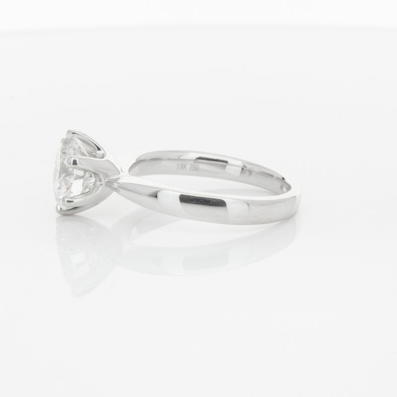 18ct White Gold 2.01ct Diamond Nova Ring-Ring-Walker & Hall