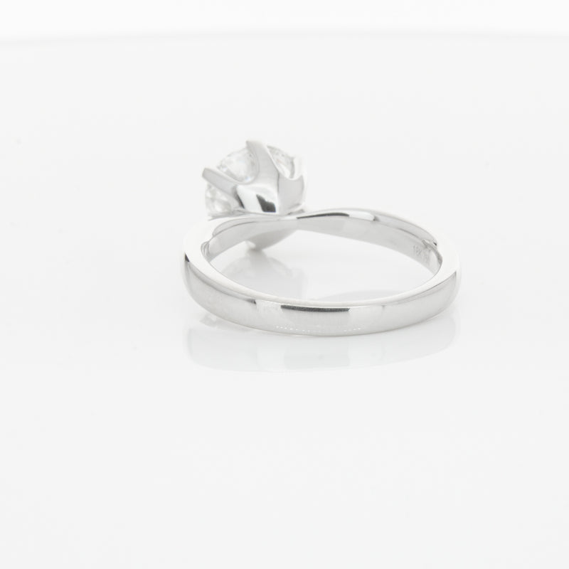 18ct White Gold 2.01ct Diamond Nova Ring-Ring-Walker & Hall