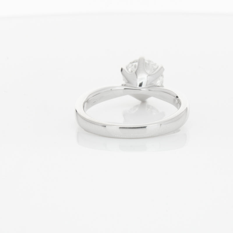 18ct White Gold 2.01ct Diamond Nova Ring-Ring-Walker & Hall