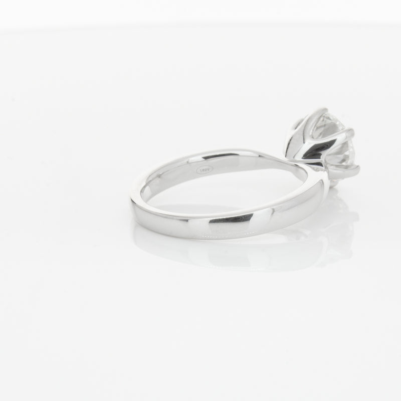 18ct White Gold 2.01ct Diamond Nova Ring-Ring-Walker & Hall