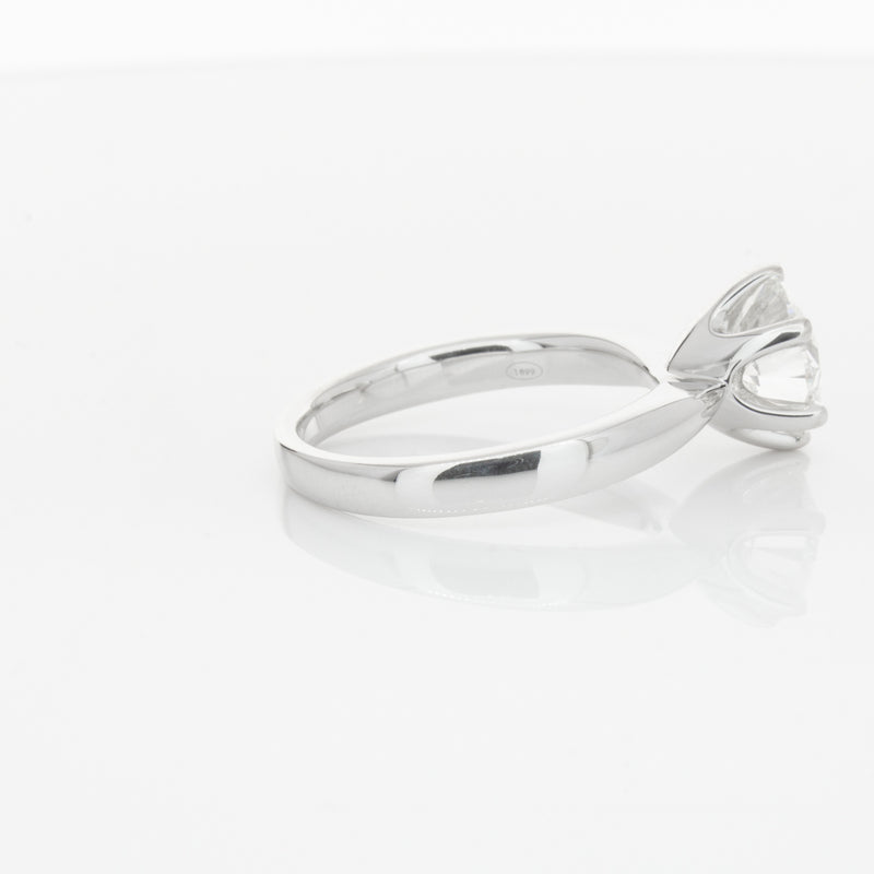 18ct White Gold 2.01ct Diamond Nova Ring-Ring-Walker & Hall