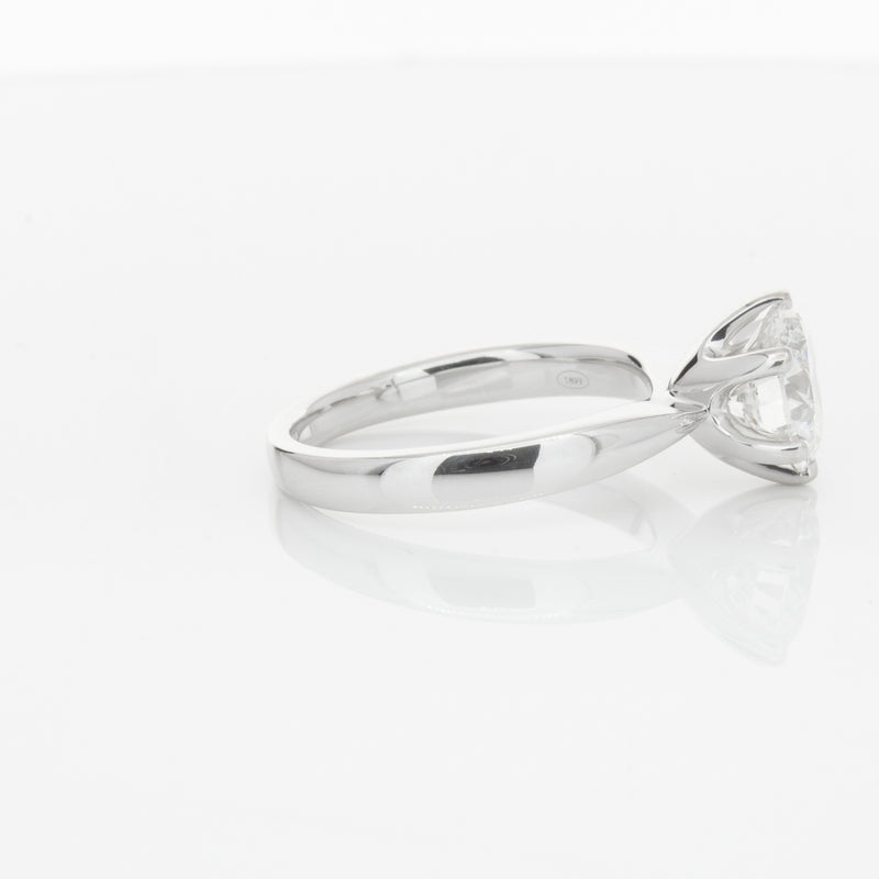 18ct White Gold 2.01ct Diamond Nova Ring-Ring-Walker & Hall