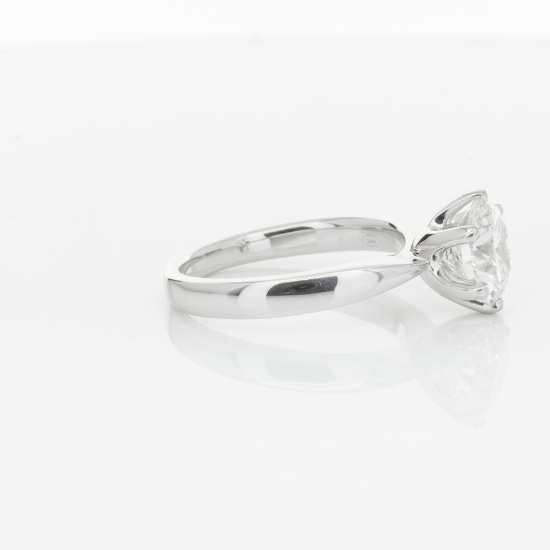 18ct White Gold 2.01ct Diamond Nova Ring-Ring-Walker & Hall