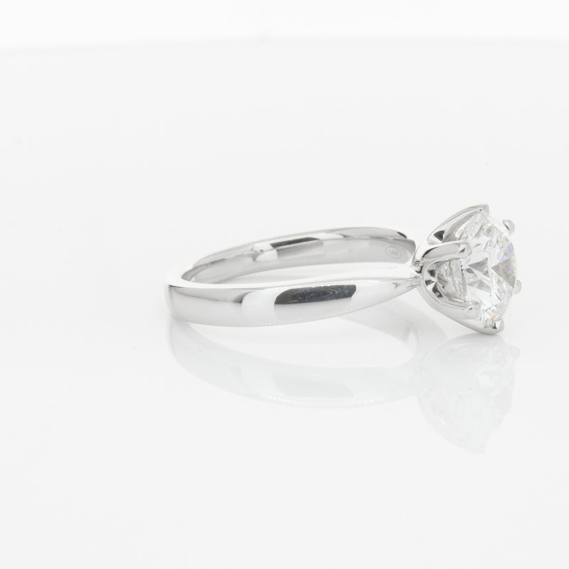 18ct White Gold 2.01ct Diamond Nova Ring-Ring-Walker & Hall