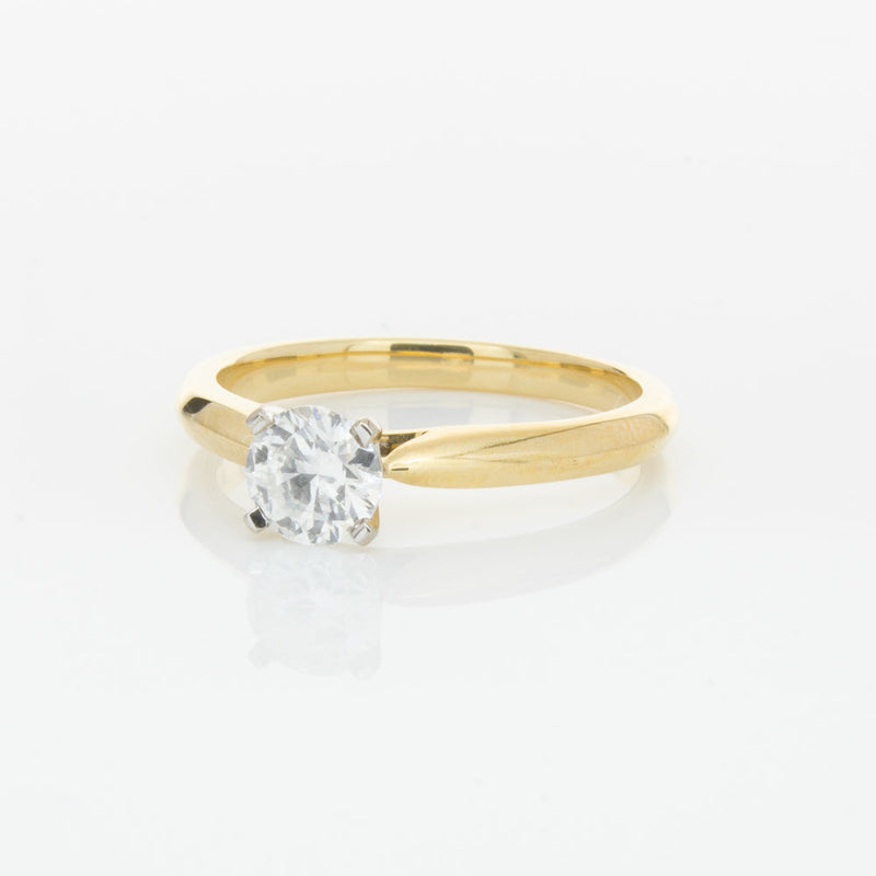 18ct Yellow Gold .70ct Diamond Venetian Ring-Ring-Walker & Hall