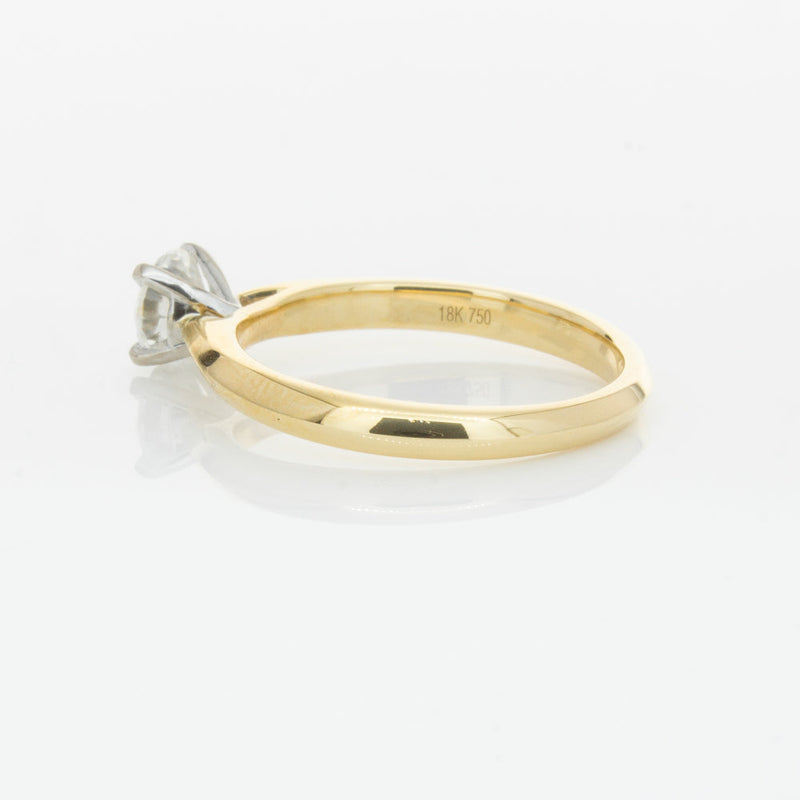 18ct Yellow Gold .70ct Diamond Venetian Ring-Ring-Walker & Hall