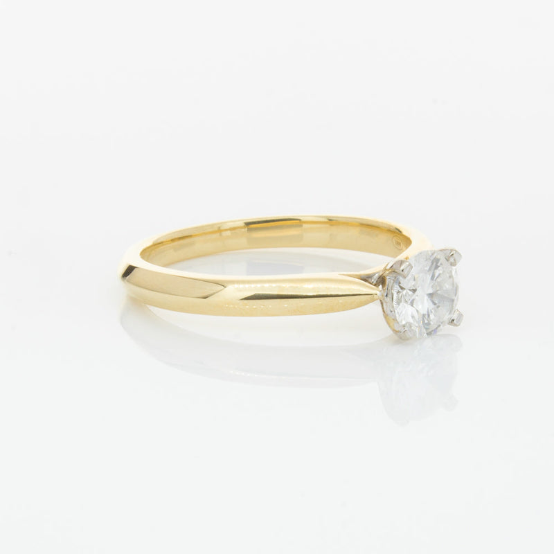 18ct Yellow Gold .70ct Diamond Venetian Ring-Ring-Walker & Hall