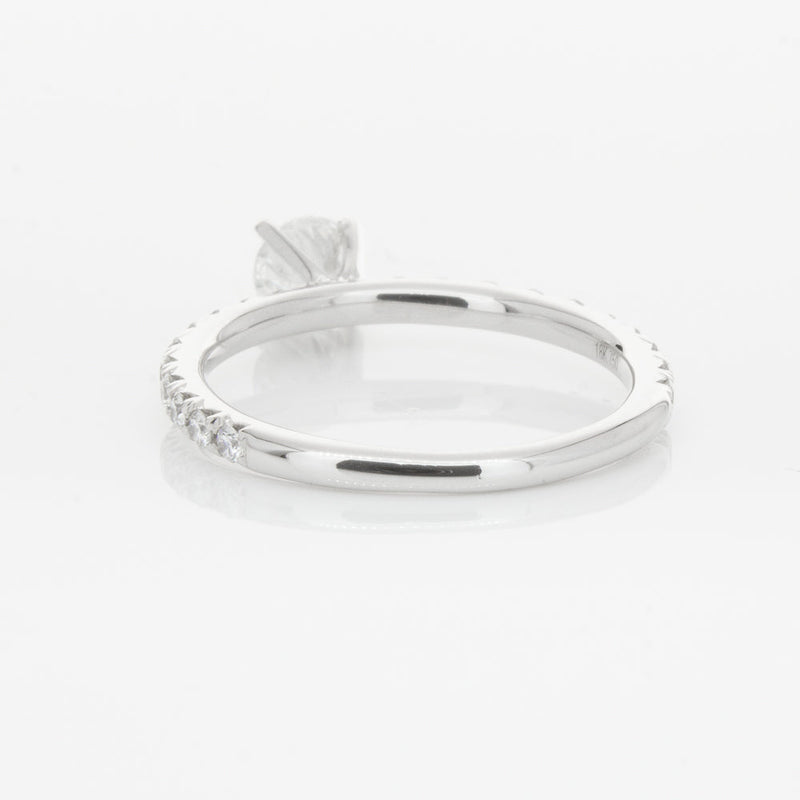 18ct White Gold .50ct Diamond Comet Ring-Ring-Walker & Hall