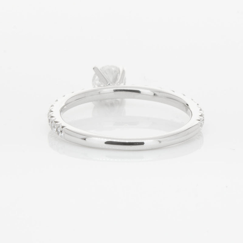 18ct White Gold .50ct Diamond Comet Ring-Ring-Walker & Hall