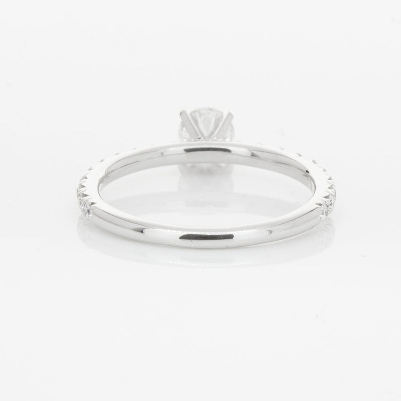 18ct White Gold .50ct Diamond Comet Ring-Ring-Walker & Hall