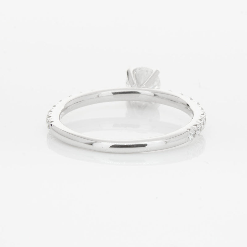 18ct White Gold .50ct Diamond Comet Ring-Ring-Walker & Hall