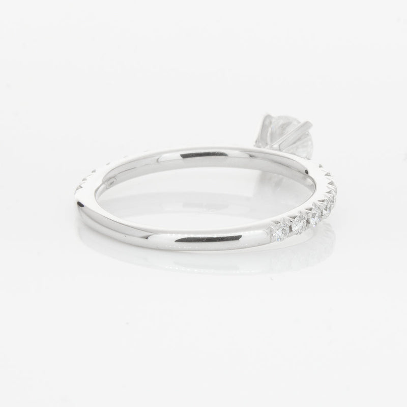 18ct White Gold .50ct Diamond Comet Ring-Ring-Walker & Hall