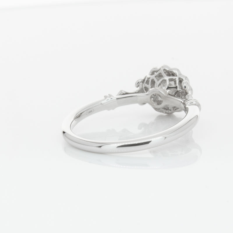 18ct White Gold .50ct Diamond Versailles Ring-Ring-Walker & Hall