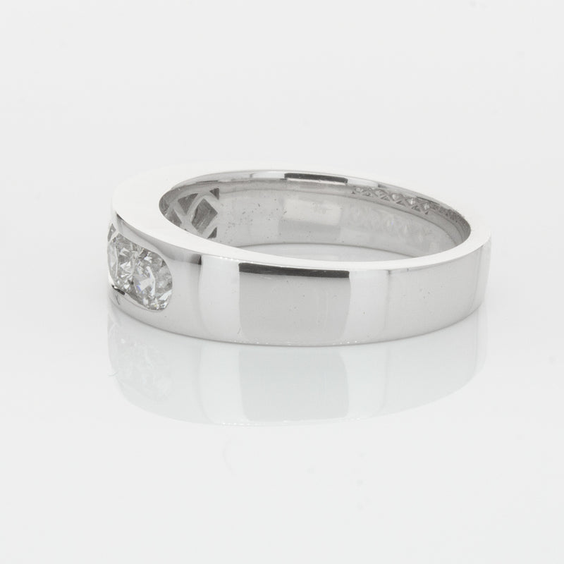 18ct White Gold 1.08ct Diamond Loire Ring-Ring-Walker & Hall