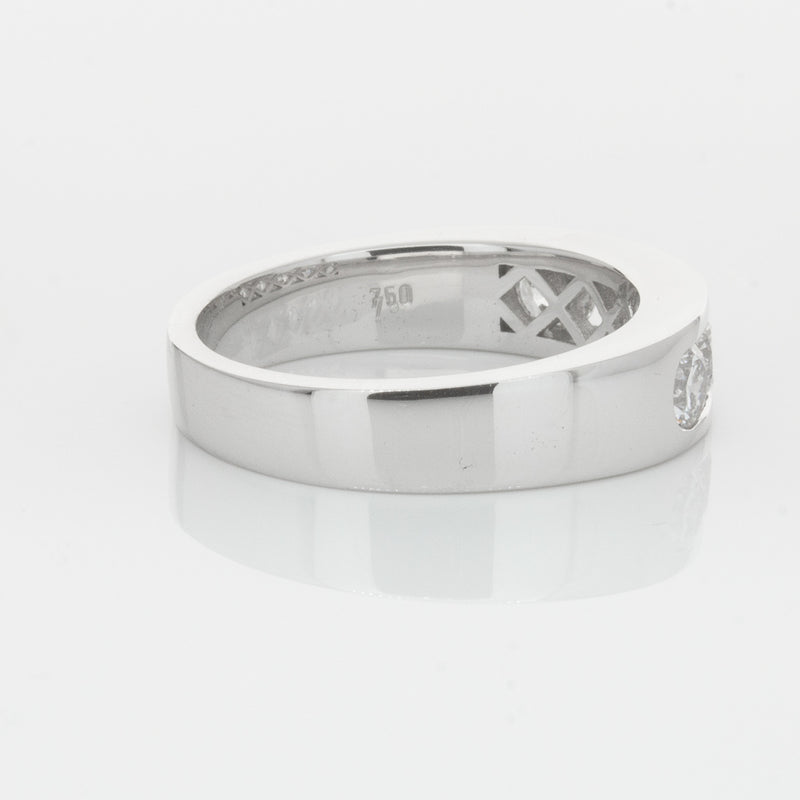 18ct White Gold 1.08ct Diamond Loire Ring-Ring-Walker & Hall