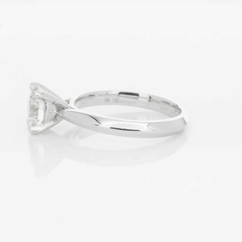 18ct White Gold 1.51ct Diamond Venetian Ring-Ring-Walker & Hall