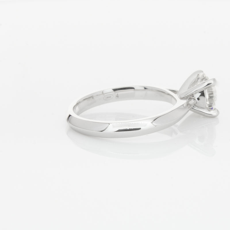 18ct White Gold 1.51ct Diamond Venetian Ring-Ring-Walker & Hall