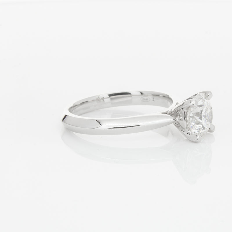 18ct White Gold 1.51ct Diamond Venetian Ring-Ring-Walker & Hall