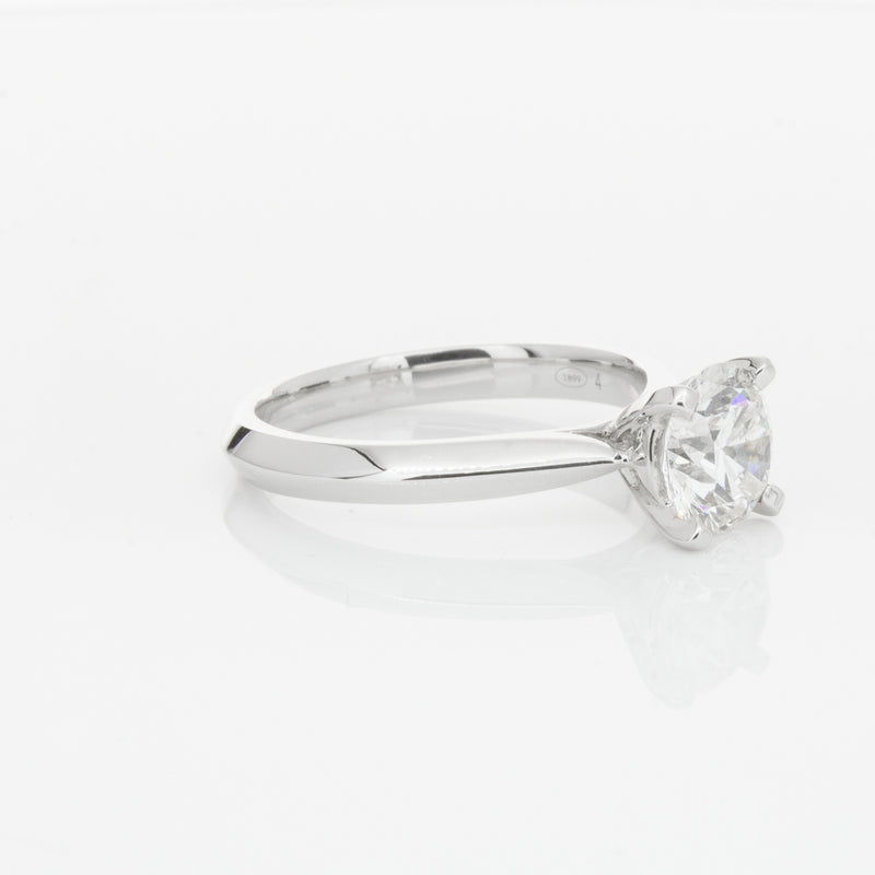 18ct White Gold 1.51ct Diamond Venetian Ring-Ring-Walker & Hall