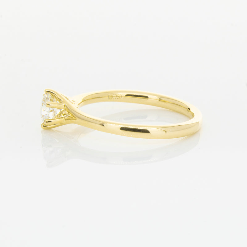 18ct Yellow Gold .48ct Diamond Grace Ring-Ring-Walker & Hall