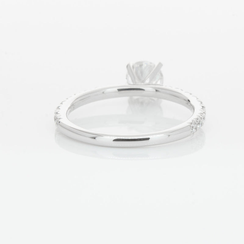 18ct White Gold .70ct Diamond Comet Ring-Ring-Walker & Hall