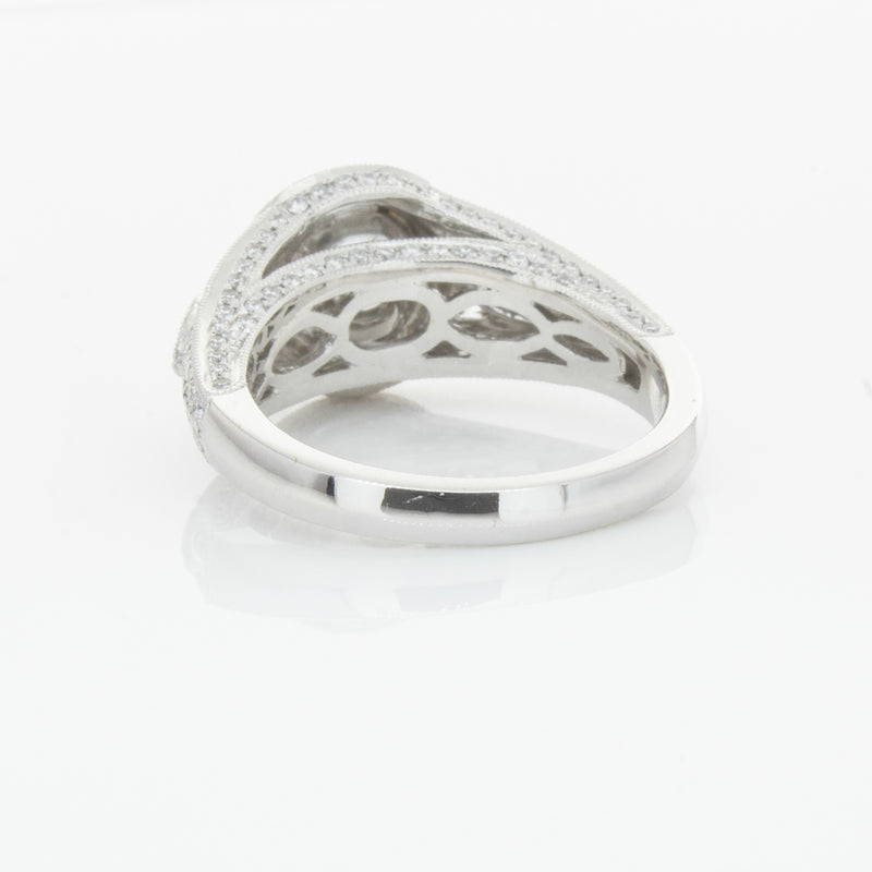 18ct White Gold Yellow Diamond Ring-Ring-Walker & Hall