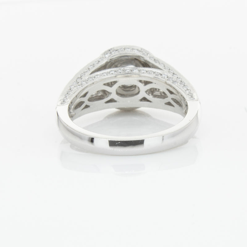 18ct White Gold Yellow Diamond Ring-Ring-Walker & Hall