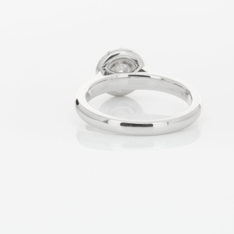 18ct White Gold .51ct Diamond Eclipse Ring-Ring-Walker & Hall