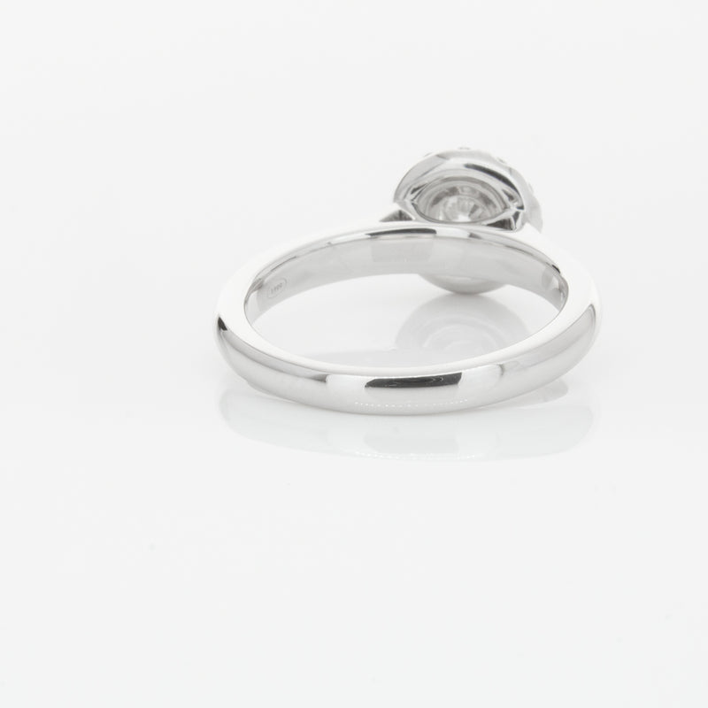 18ct White Gold .51ct Diamond Eclipse Ring-Ring-Walker & Hall