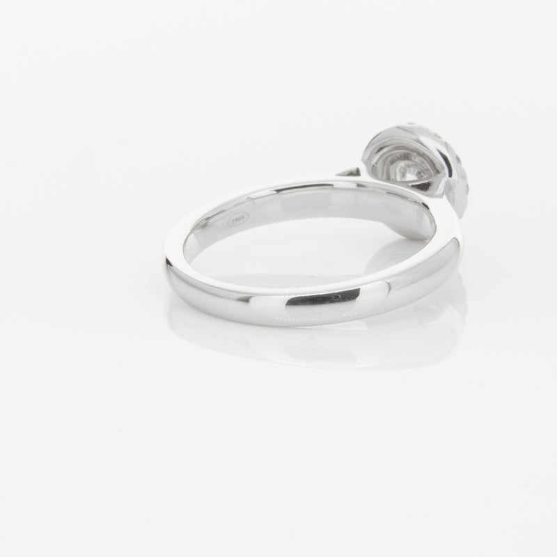 18ct White Gold .51ct Diamond Eclipse Ring-Ring-Walker & Hall