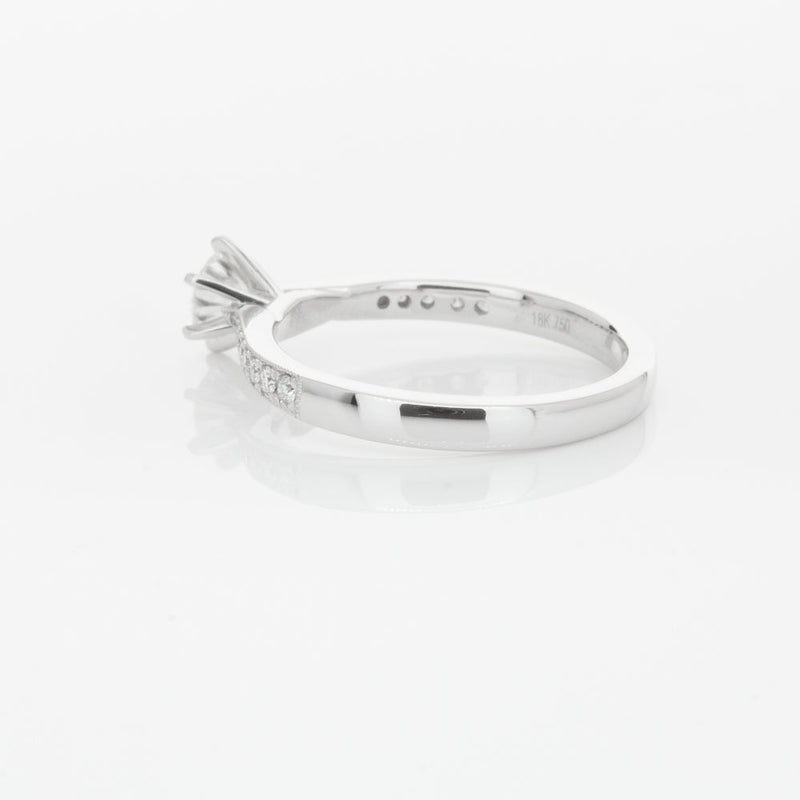 18ct White Gold .40ct Diamond Zenith Ring-Ring-Walker & Hall