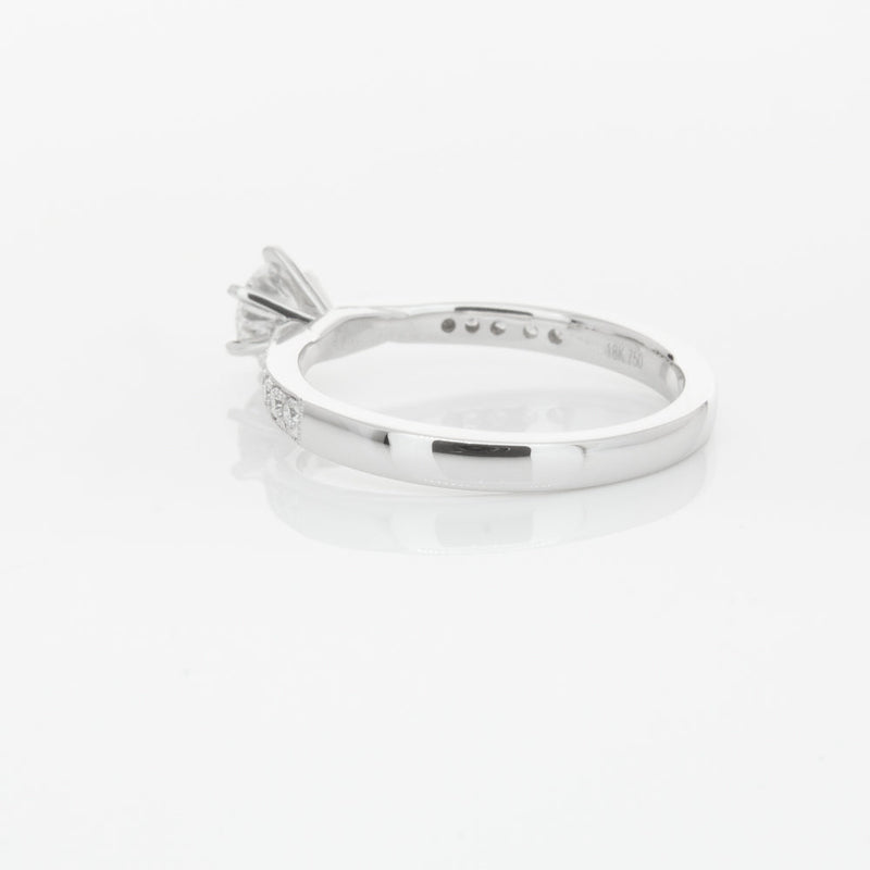 18ct White Gold .40ct Diamond Zenith Ring-Ring-Walker & Hall