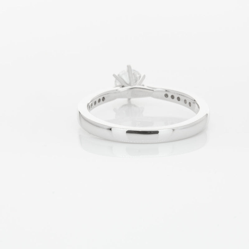 18ct White Gold .40ct Diamond Zenith Ring-Ring-Walker & Hall