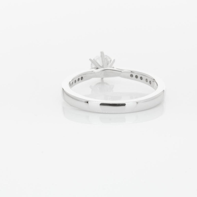 18ct White Gold .40ct Diamond Zenith Ring-Ring-Walker & Hall