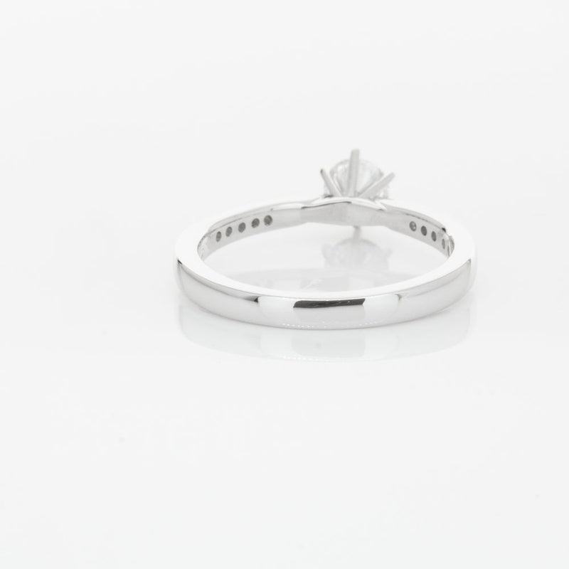 18ct White Gold .40ct Diamond Zenith Ring-Ring-Walker & Hall