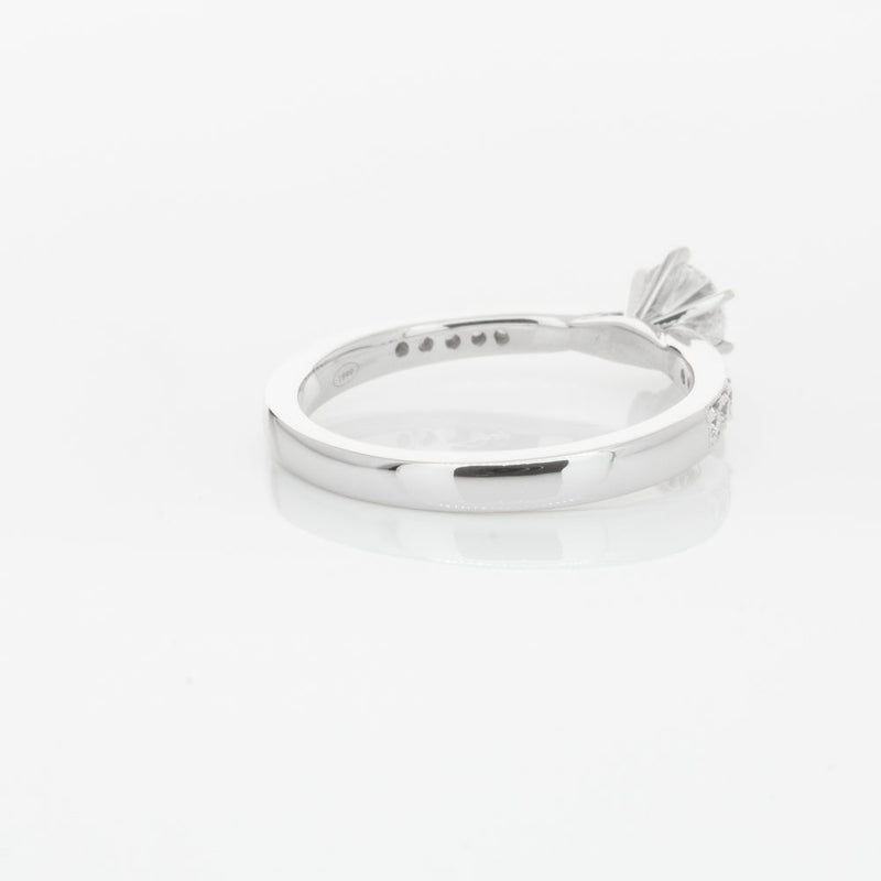 18ct White Gold .40ct Diamond Zenith Ring-Ring-Walker & Hall