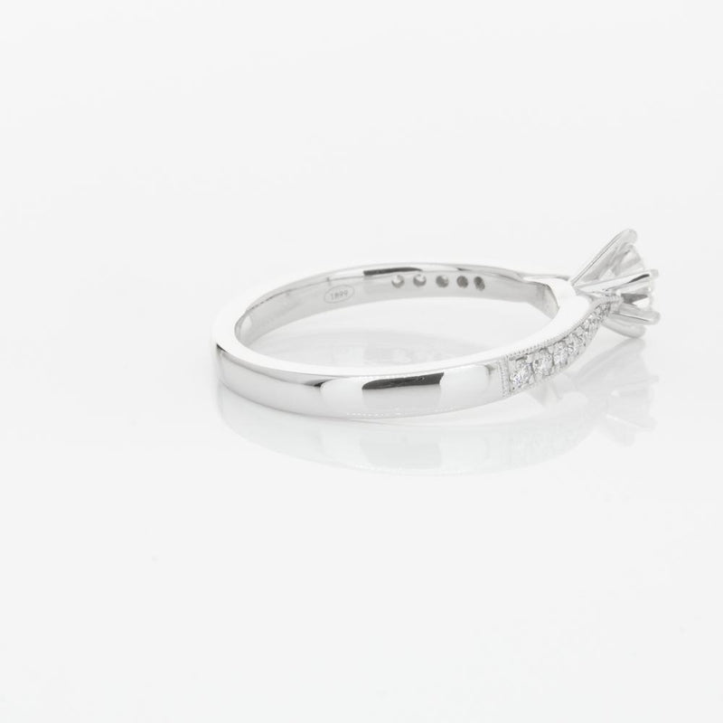 18ct White Gold .40ct Diamond Zenith Ring-Ring-Walker & Hall