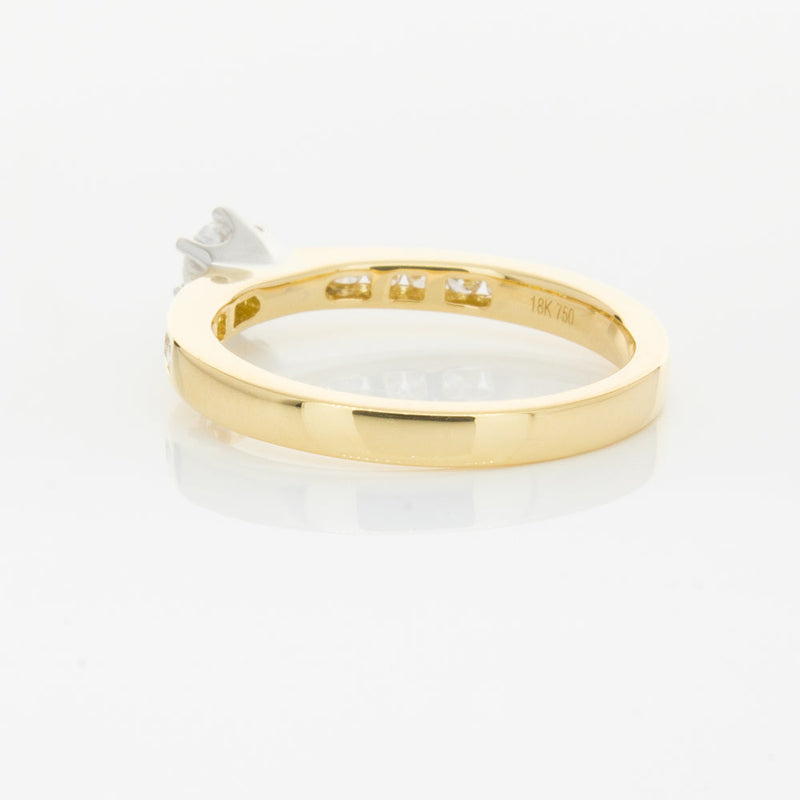 18ct Yellow Gold .30ct Diamond Avalon Ring-Ring-Walker & Hall