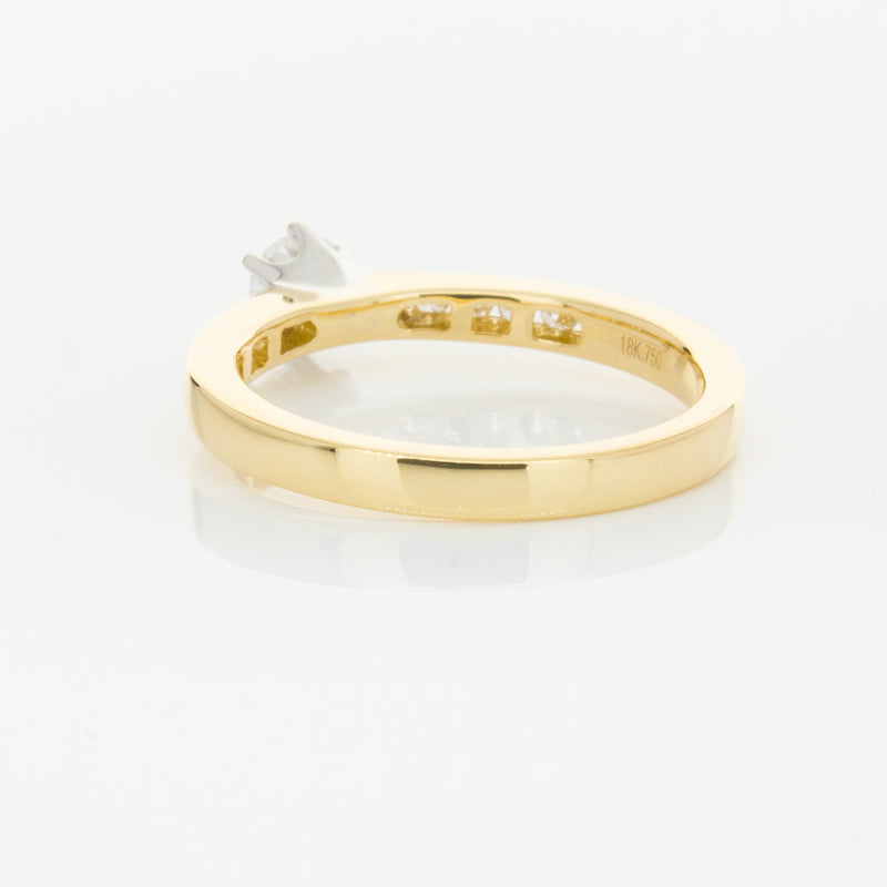 18ct Yellow Gold .30ct Diamond Avalon Ring-Ring-Walker & Hall
