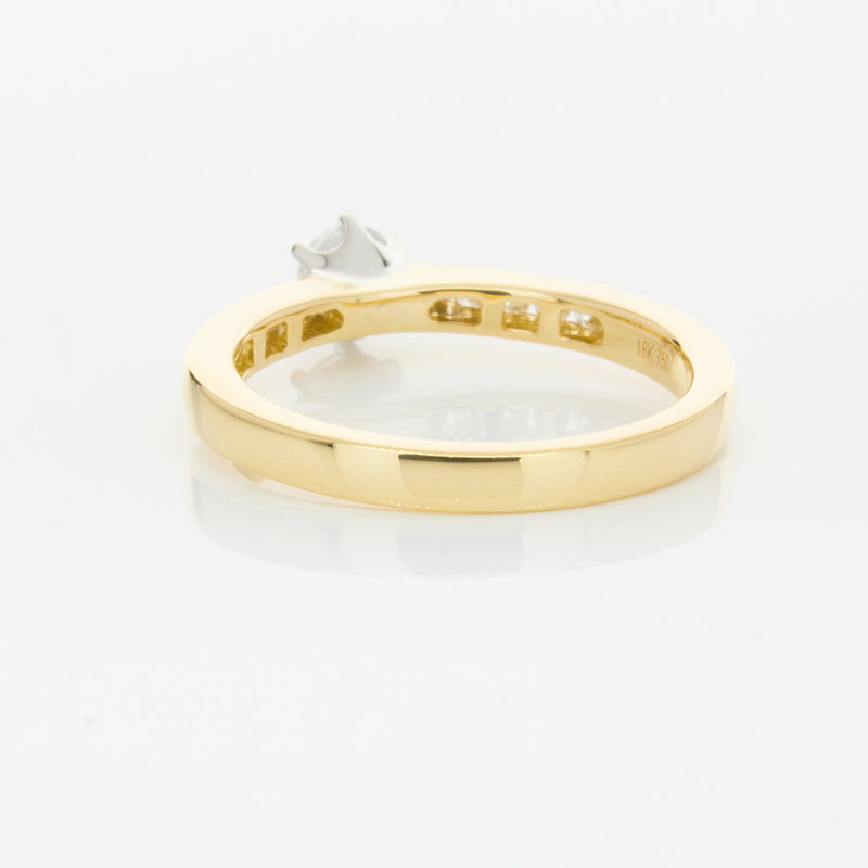 18ct Yellow Gold .30ct Diamond Avalon Ring-Ring-Walker & Hall