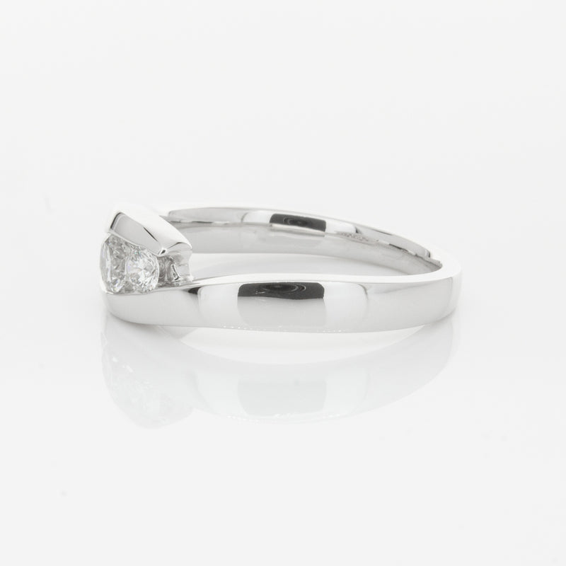 Platinum Diamond Equinox Ring-Ring-Walker & Hall