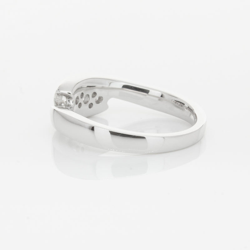 Platinum Diamond Equinox Ring-Ring-Walker & Hall