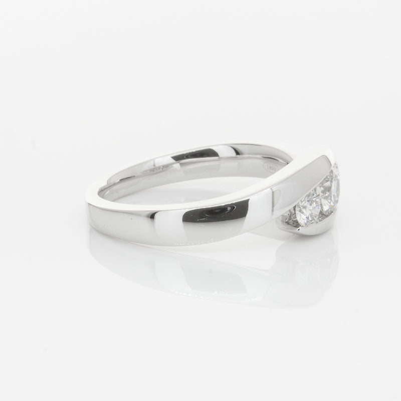 Platinum Diamond Equinox Ring-Ring-Walker & Hall